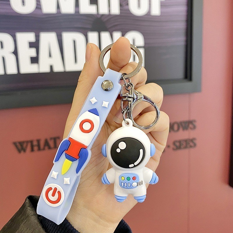 lampu pijar Kunci gantungan hadiah acak,lampu malam kecil lampu proyektor astronot, lampu langit-lan