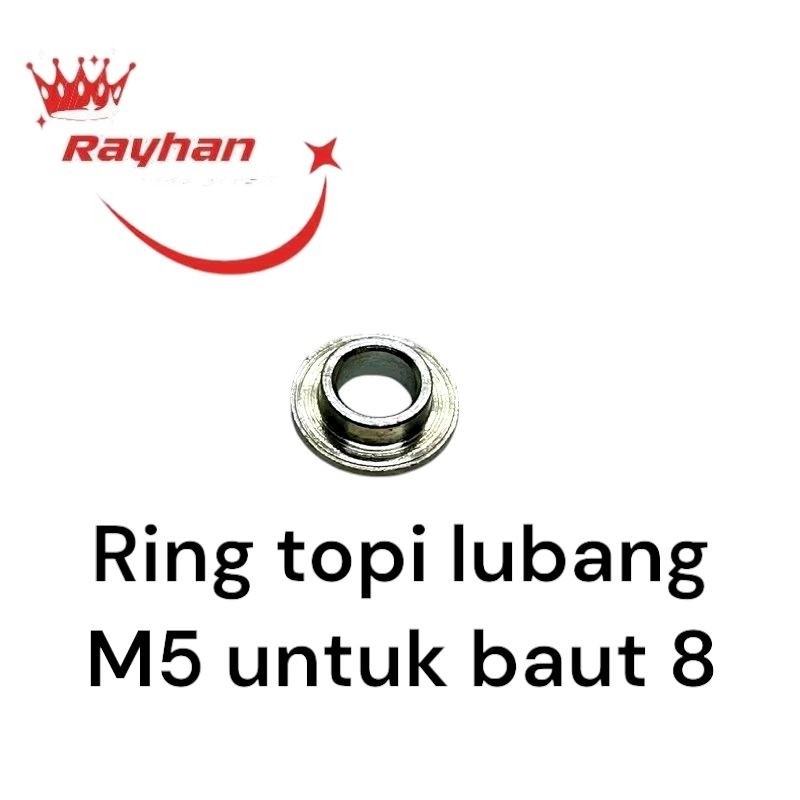 RING TOPI RING BOS M5 BAUT 8 m6 BAUT 10 RING COVER BODY ring body.
