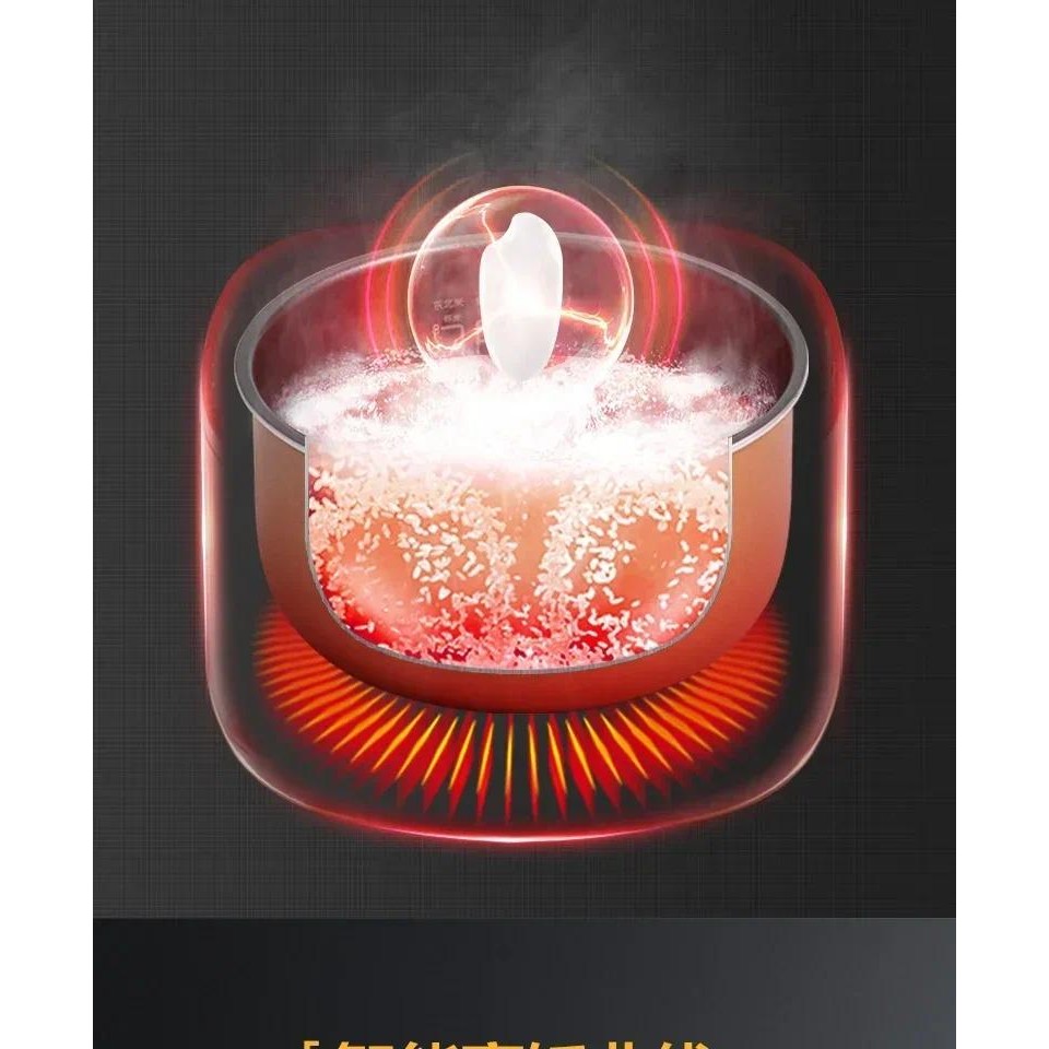 220V Midea Rice Cooker Household 3L 4L 5L Large-capacity Intelligent Multifunctional Rice Cooker for