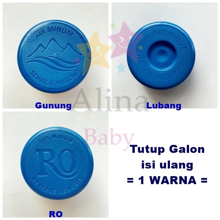 Tutup Galon Isi Ulang RO Gunung Lubang