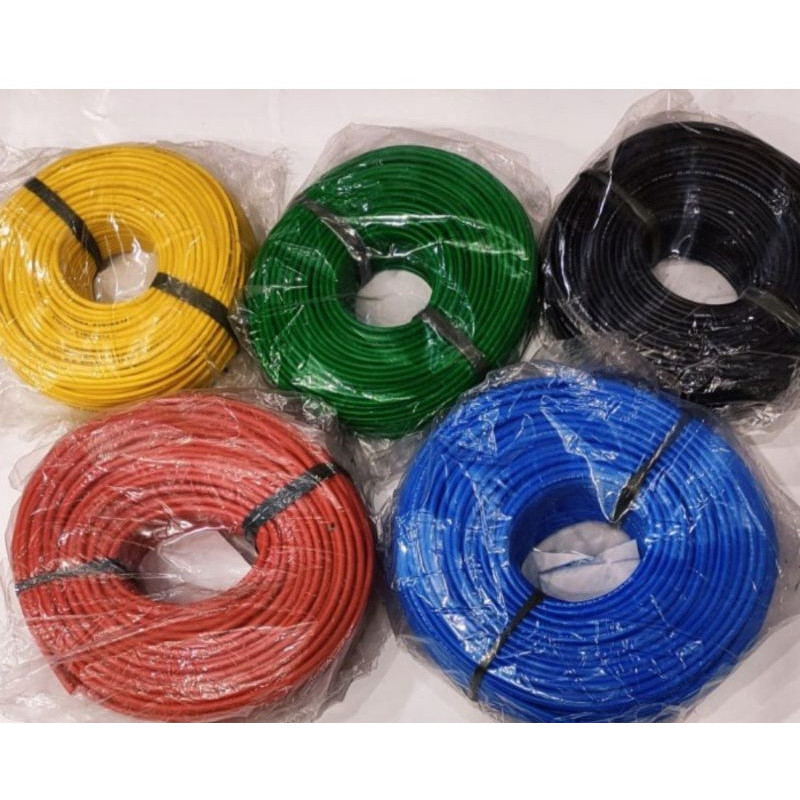 kabel serabut kecil 1x0.8mm culion NYAF 0.8MM KABEL TUNGGAL SERABUT 50 YARD