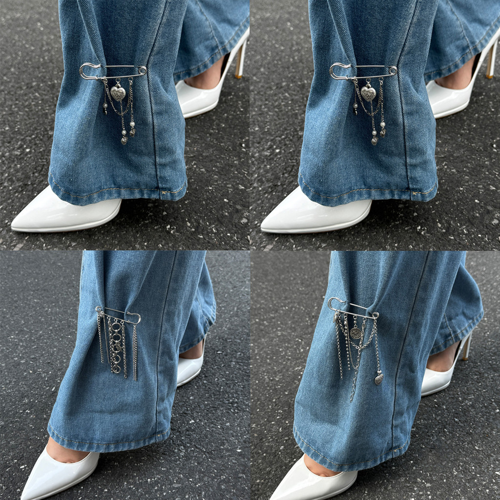 DIY Cinta Tassel Pakaian Celana Bros Serbaguna Pin Pack