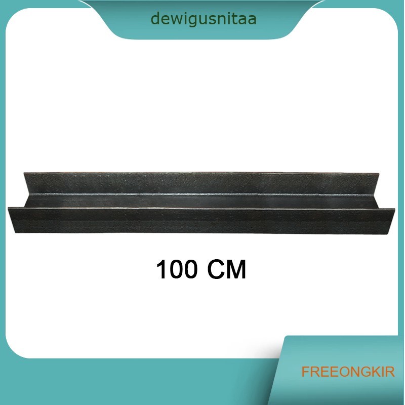 BEB-UNP BESI BAJA KANAL U 100CM COCOK UNTUK DIY MESIN-MESIN