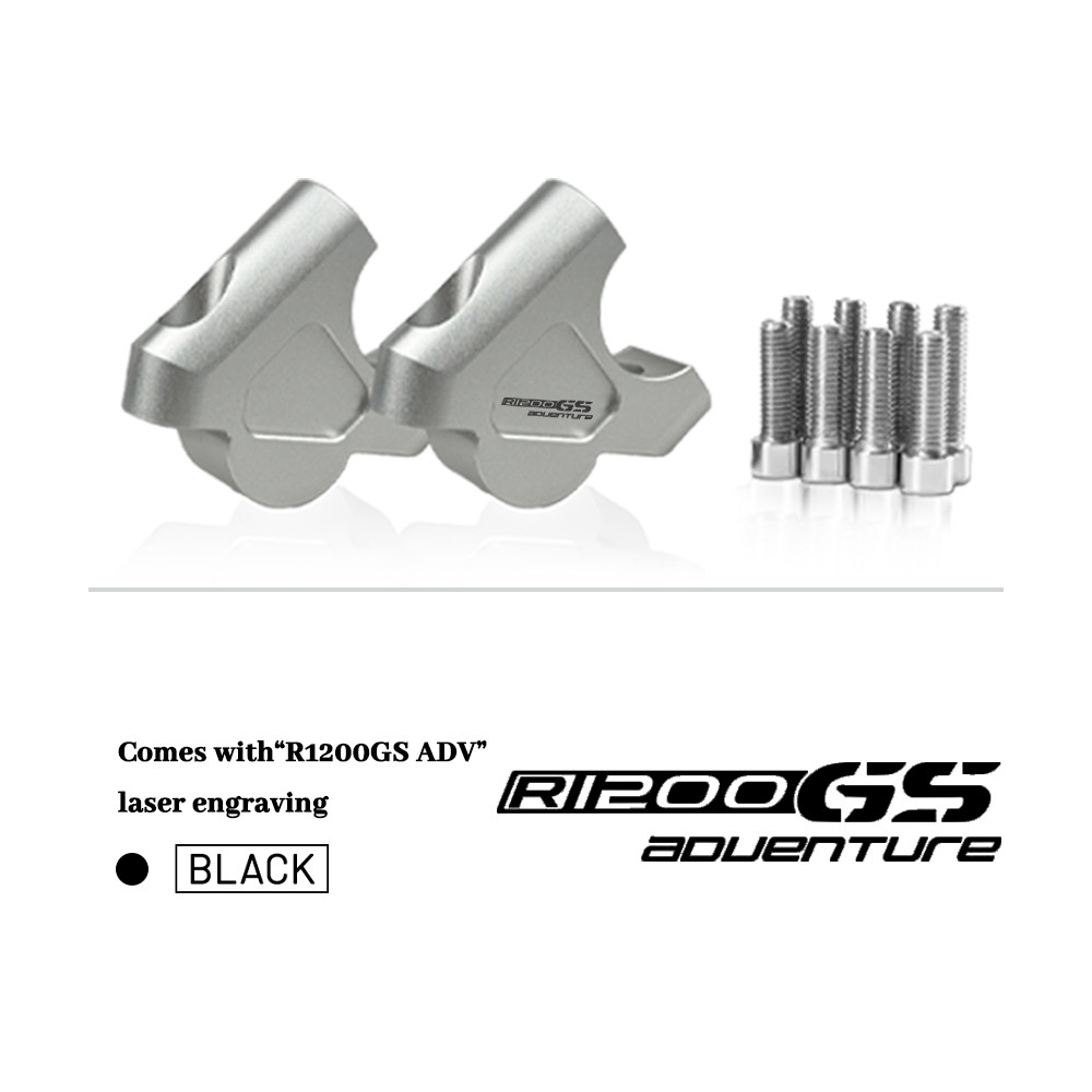 For BMW R1250GS R 1250 GS R1200GS LC Adventure ADV S1000XR Motorcycle  Handlebar Riser 32MM Drag Han