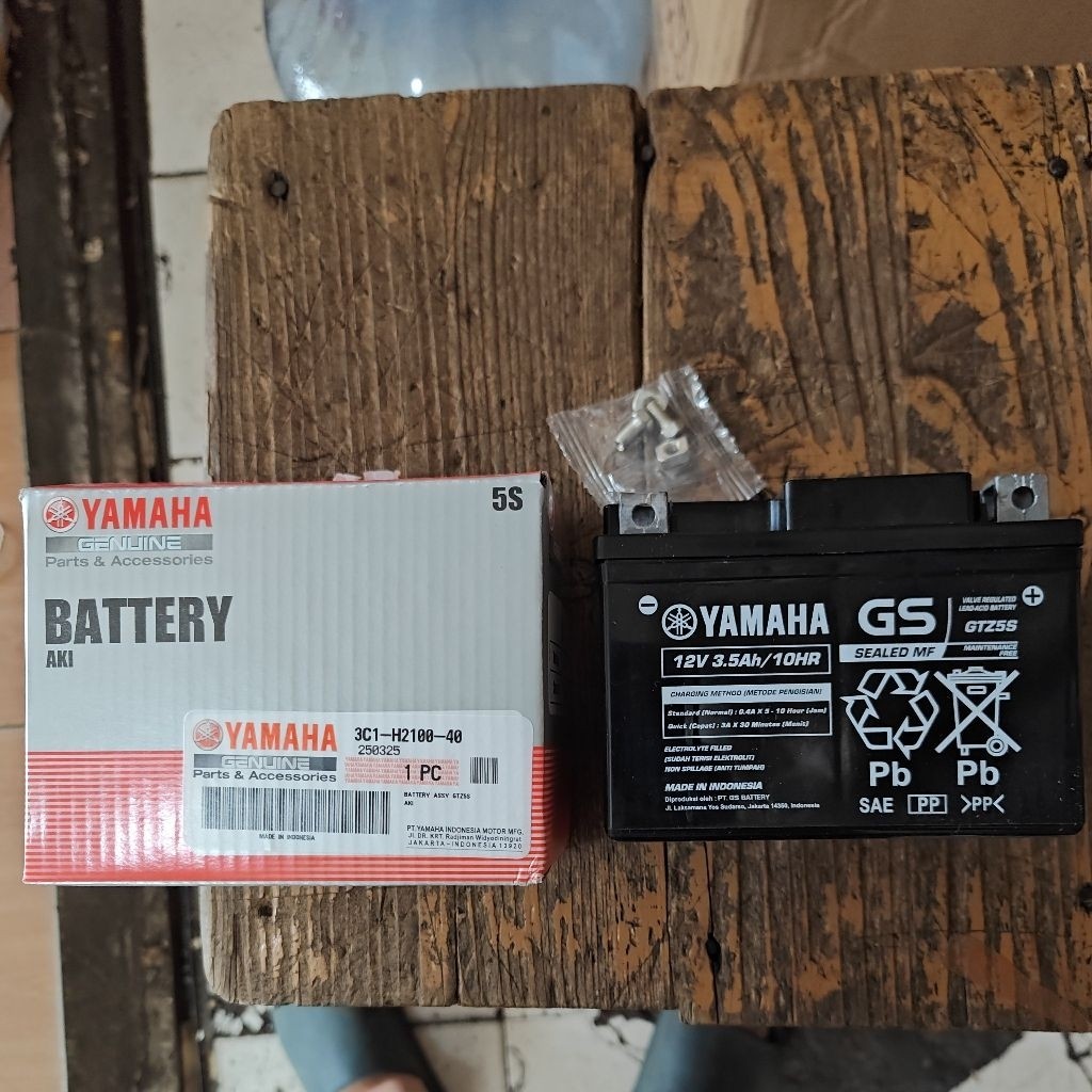 aki / accu gs vixion, mio soul gt ,mio gt, dll ori yamaha