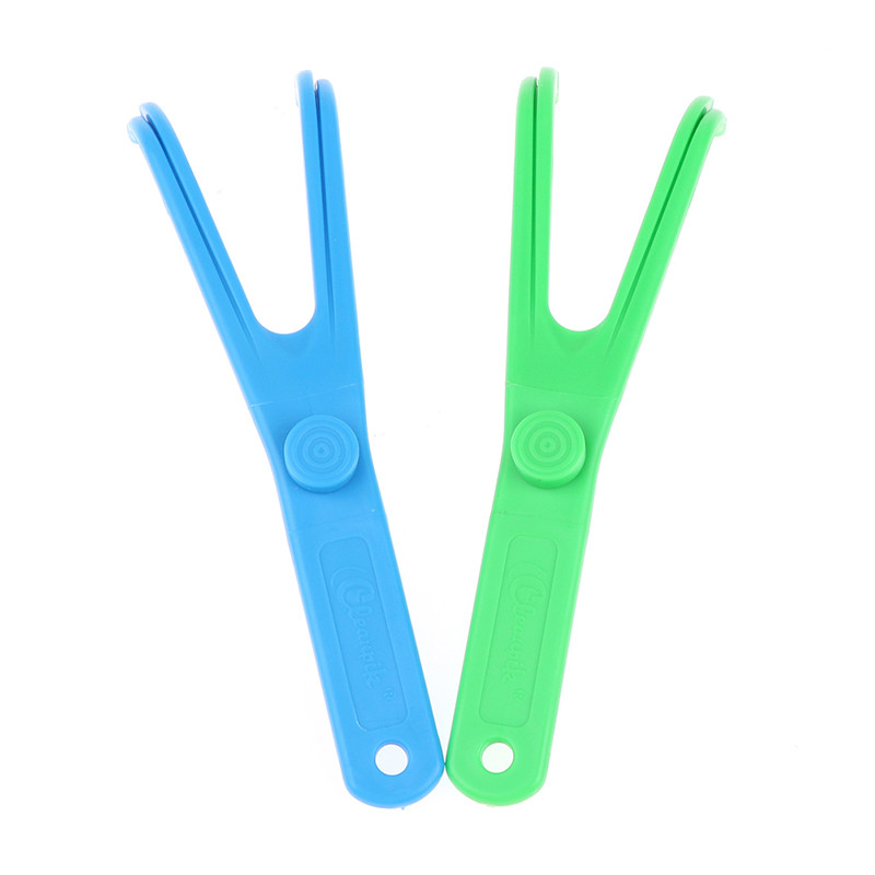 1PC Dental Floss Holder Aid Oral Hygiene Toothpicks Holder Interdental Teeth Cleaner