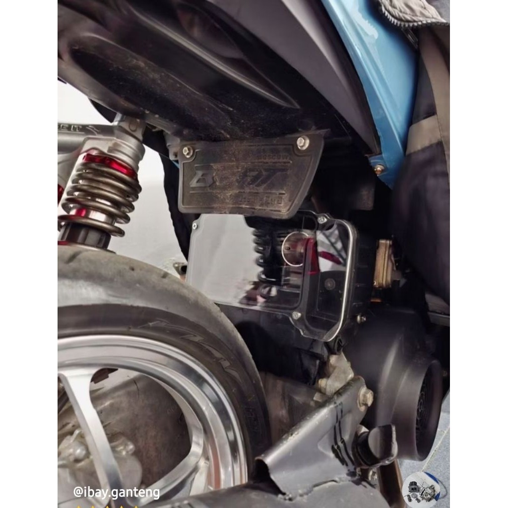 Tutup Filter Udara Akrilik Bening Beat Karbu