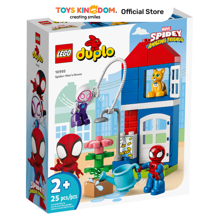 Toys Kingdom Lego Duplo Spiderman House 10995 Kids Toy Toys Bricks Set Mainan Menyusun Balok Permain