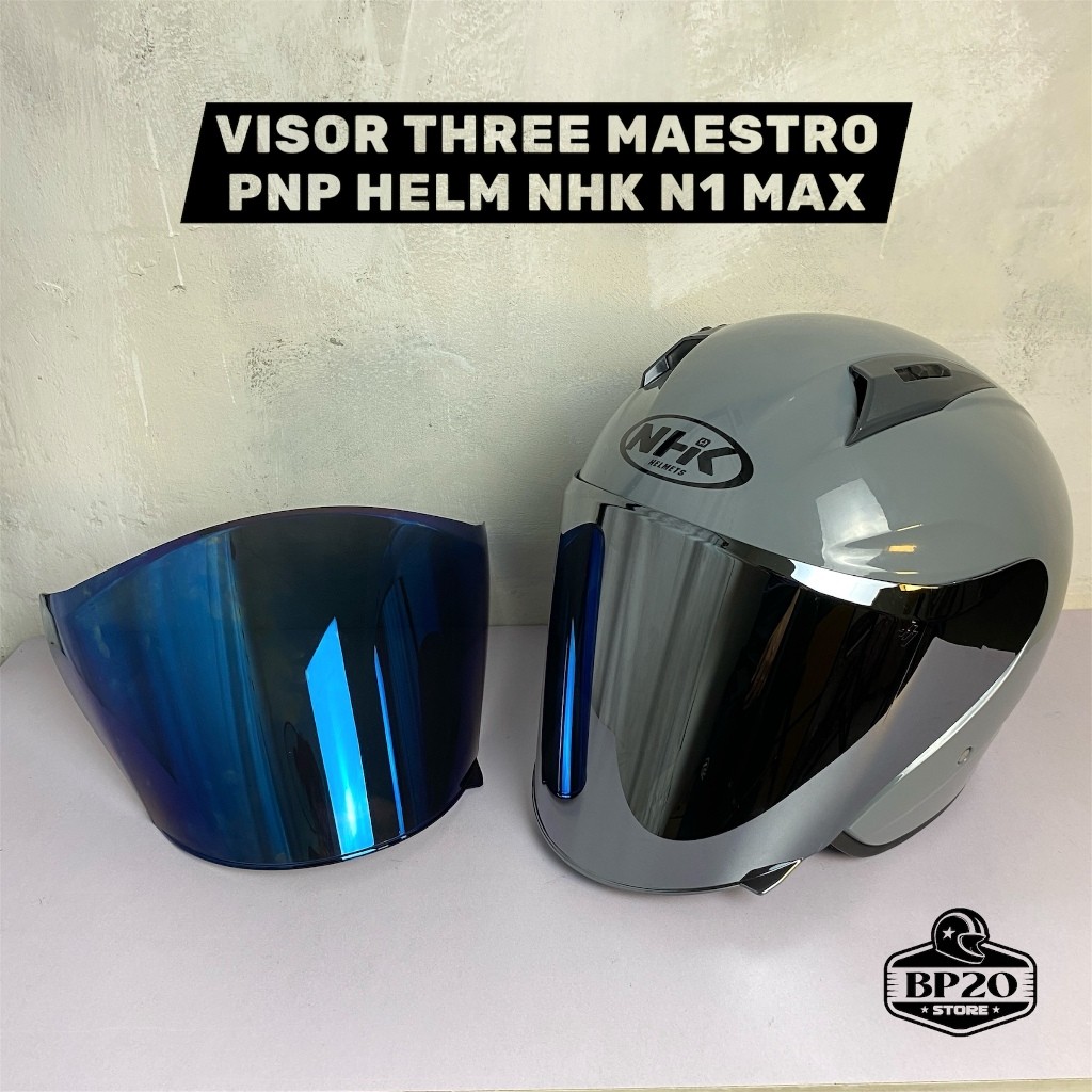 Kaca Helm NHK N1 MAX / Flat Visor Helm NHK N1 MAX