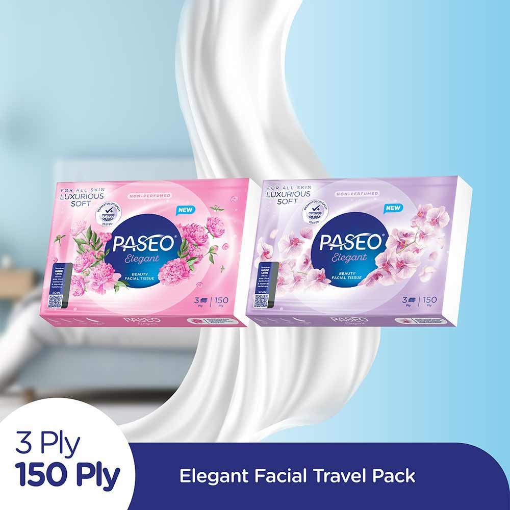 Paseo Travel Pack Tissues Karakter