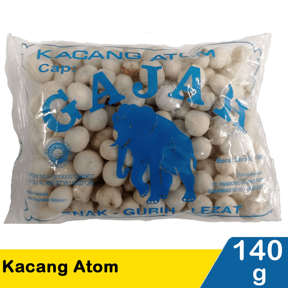 GAJAH KACANG ATOM  140g