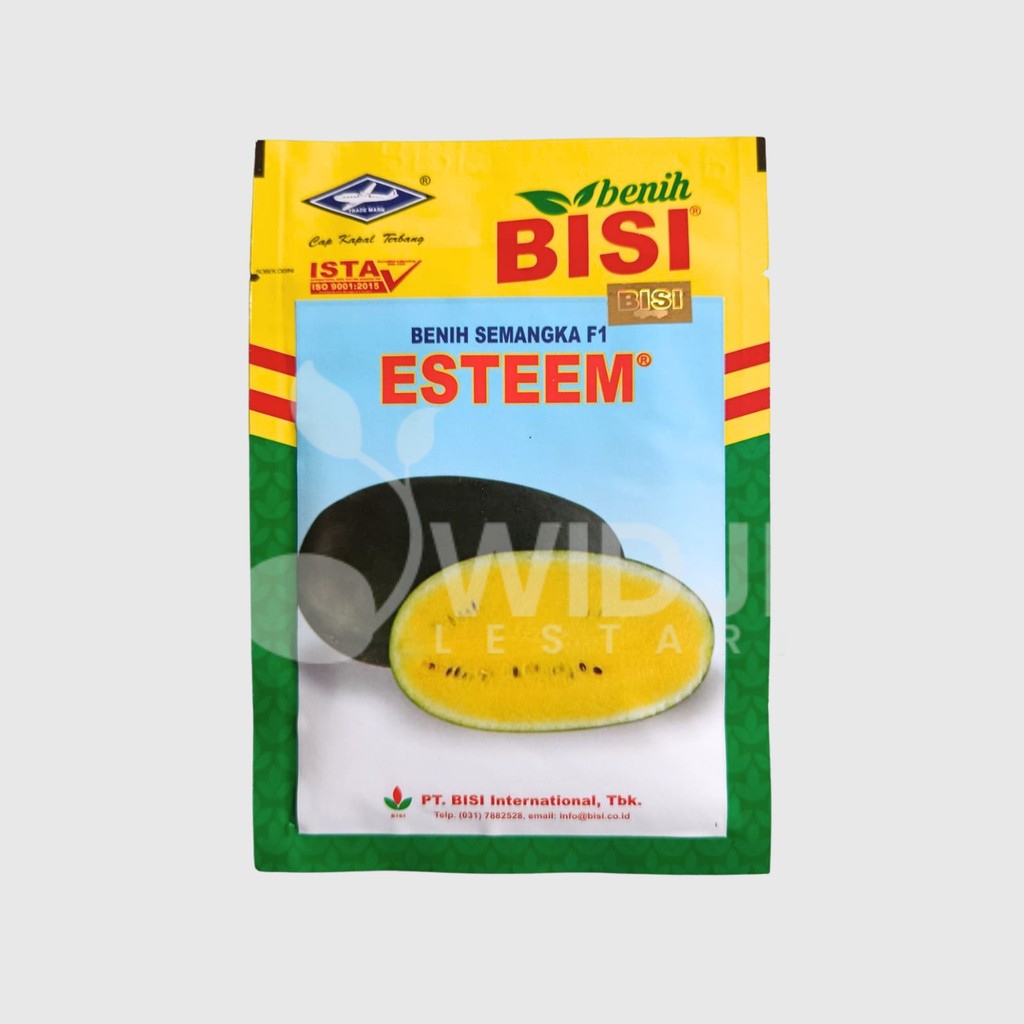 ESTEEM F1 20gr Benih Semangka Original CAP KAPAL TERBANG Bibit ESTIM Semangka Inul Kuning