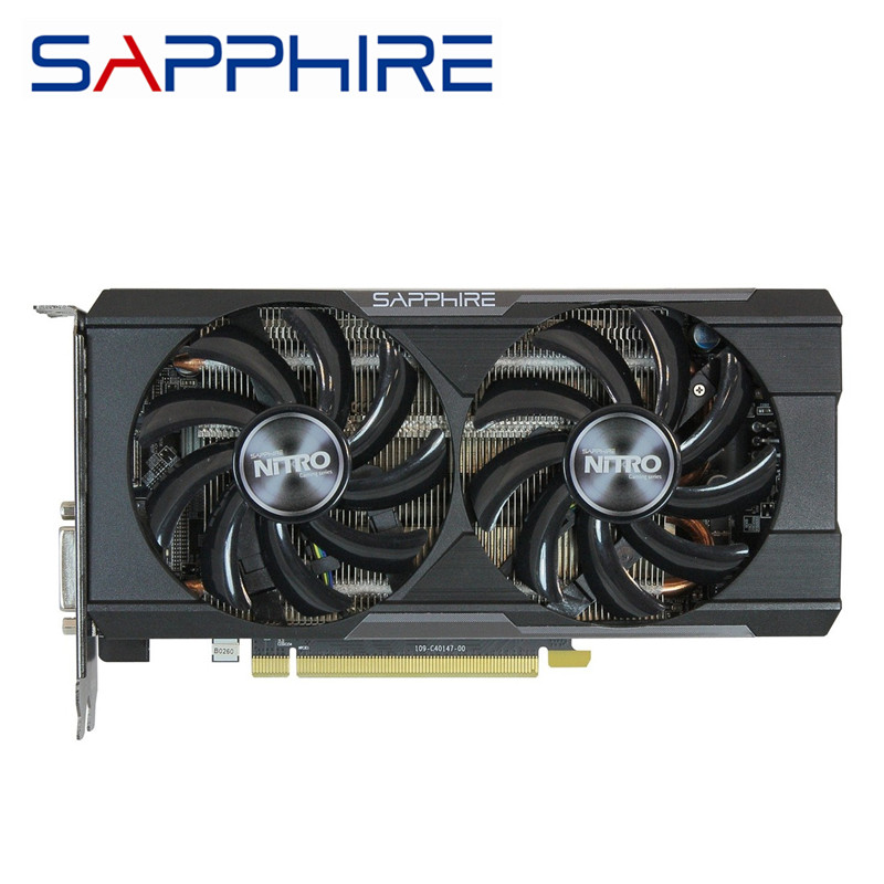 SAPPHIRE R9 370 4GB Video Cards GPU AMD Radeon R7 370X R9370 R7 370X Graphics Cards Screen Video Gam
