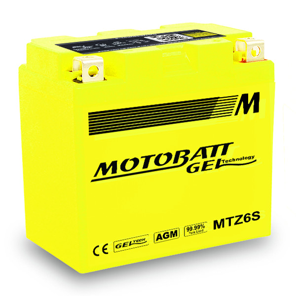 Motobatt Gel MTZ6S - 6Ah (Garansi 6 Bulan) (YAMAHA NMAX 155 NEW 2021 Keatas, AEROX 155 Standard Vers