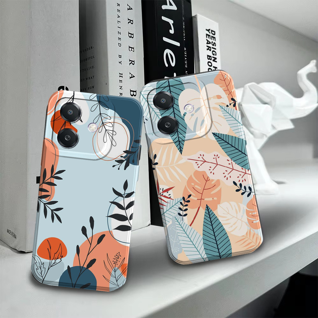 Oppo A3x A3 Pro A3 Nfc A96 A95 A76 A74 A57 2022 Silicone - Motif Pattern - Custom - Pelindung Hp