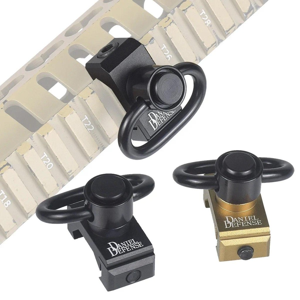 DANIEL DEFENSE Rifle  C AR15 QD Sling Attachment Mount 20mm Picatinny Rail Sling Mount Hunting Acces