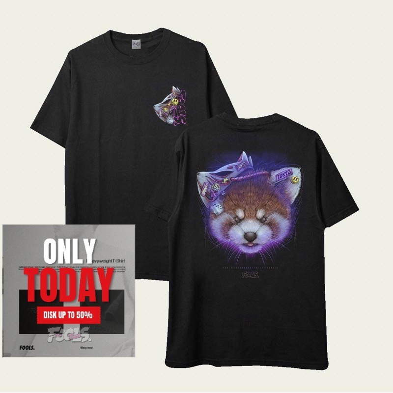 FOOLS T-SHIRT GUARDIAN BEAR JAPAN . T-SHIRT PRIA . KAOS PRIA DISTRO ORIGINAL