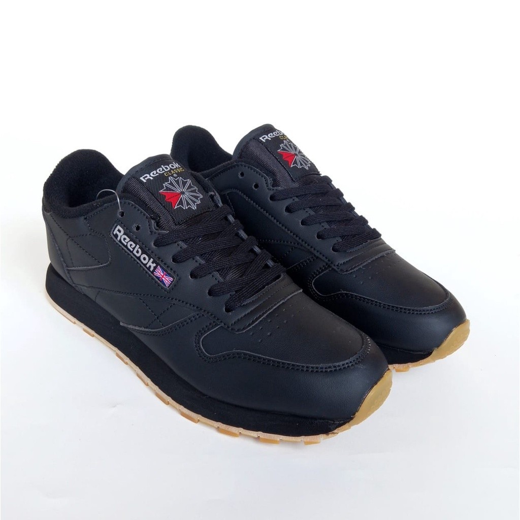Reebok Classic Leather Black Gum