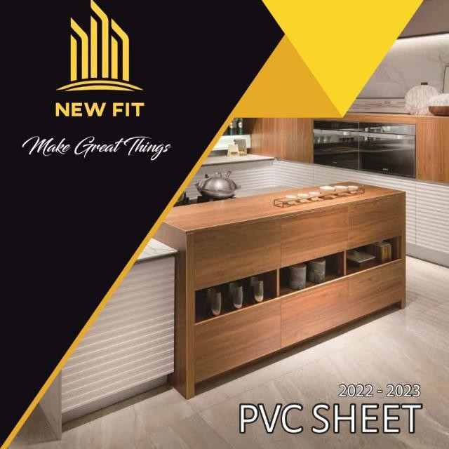 NEW FIT SHEET STONE PVC SHEET MARMER PVC SHEET BATU PVC SHEET CONCRETE