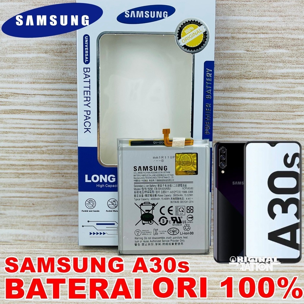 Baterai batre Battrey Baterai SAMSUNG  EB-BA505ABU Oryginal 100% untuk Batre Samsung A30s  Samsung A