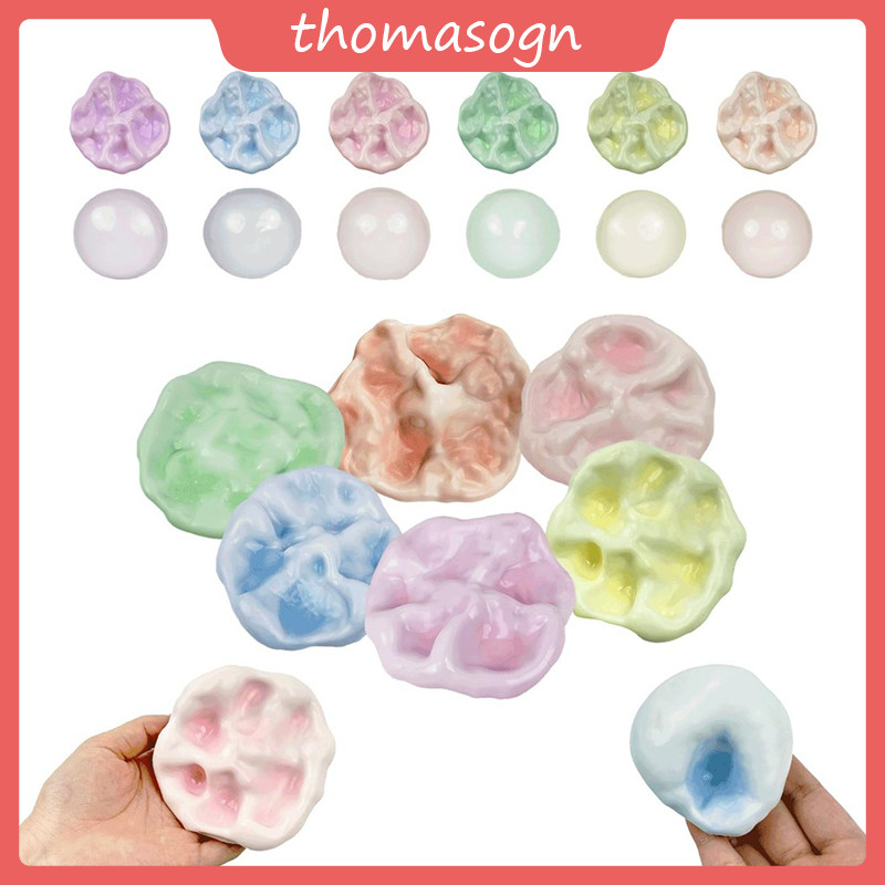 Squishy Mochi Ball Bean Ball Stress Ball Mainan Anak Pencet Remas Bola Mochi Mainan Anak Pencet