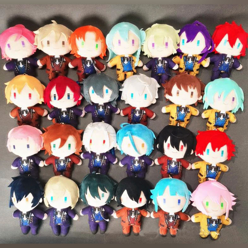 14cm Ensemble Stars Plush Doll Itsuki Shu Kagehira Mika Sakuma Rei Tomoe Hiyori Amagi Rinne Stuffed 