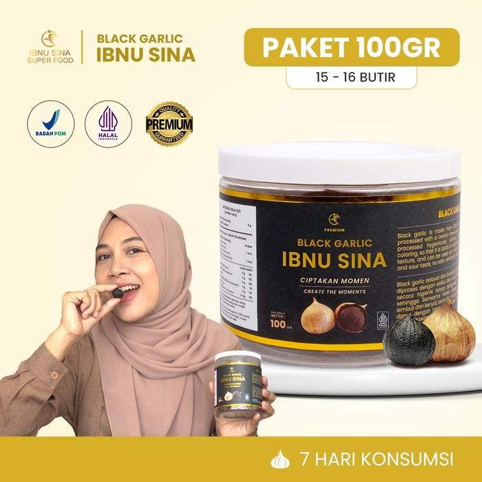 [serov] Black Garlic Ibnu Sina Superfood | 100gr