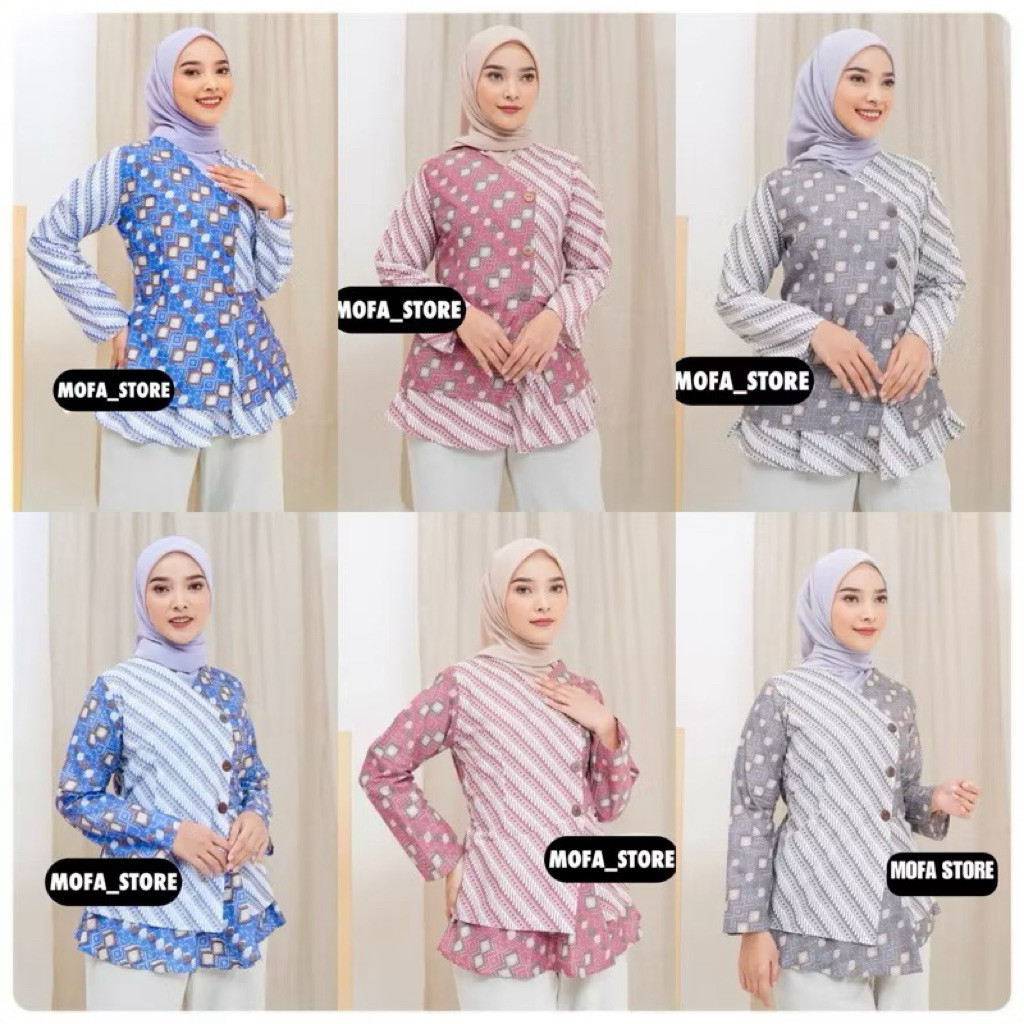 BATIK WANITA INSTANT COD MEDAN TERMURAH BATIK LIRIS ORGANIK