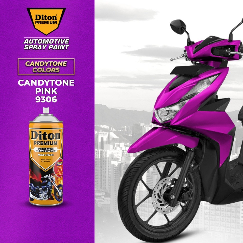 CAT DITON PREMIUM CANDY TONE PINK 9306