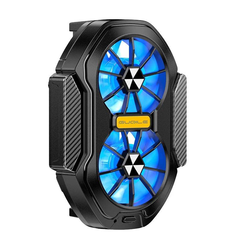 Double Fan Mobile Phone Radiator Phone Cooler For Cell Phone Cooling Cooler Fan Mobile Phone Cooler 