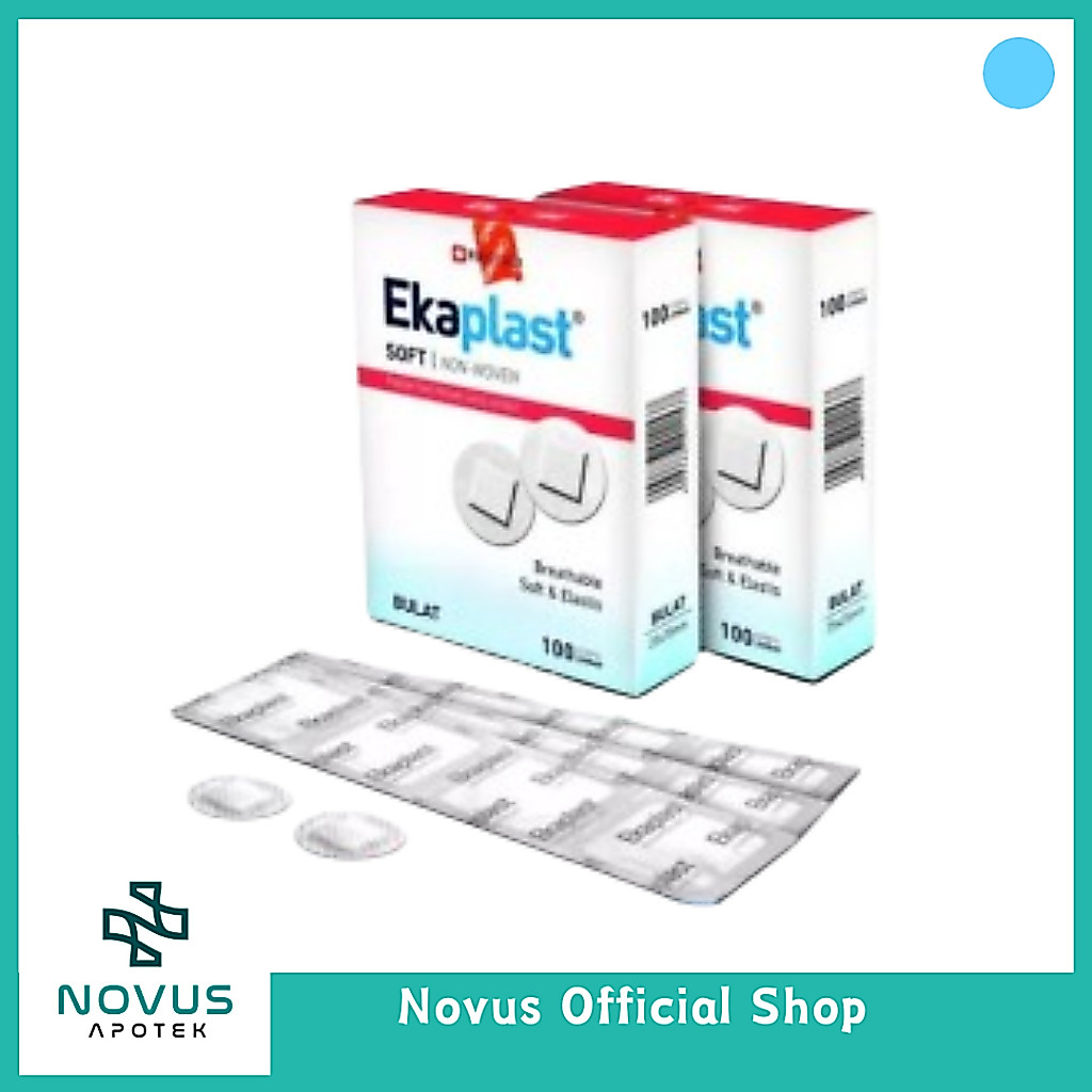 EKAPLAST Plester soft bulat Non Woven Ekaplast OneMed [PER PCS]