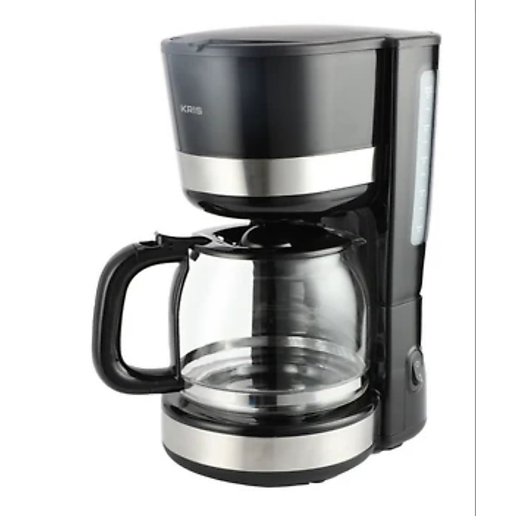 388. Kris 1.5 Ltr Coffee Drip Maker Stainless Steel - Hitam dan Coffee Drip Maker 2 Cups - Hitam  25