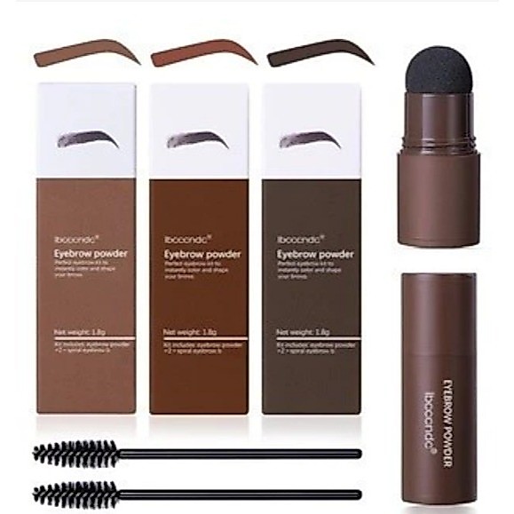 BPOM IBCCCNDC EYEBROW Stamp Powder | Powder Cetakan Alis | Stempel Alis Instan | Cetakan Alis Instan