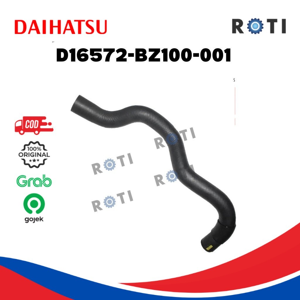 DAIHATSU SELANG RADIATOR NO.2 XENIA 13 16572-BZ100-001 GENUINE