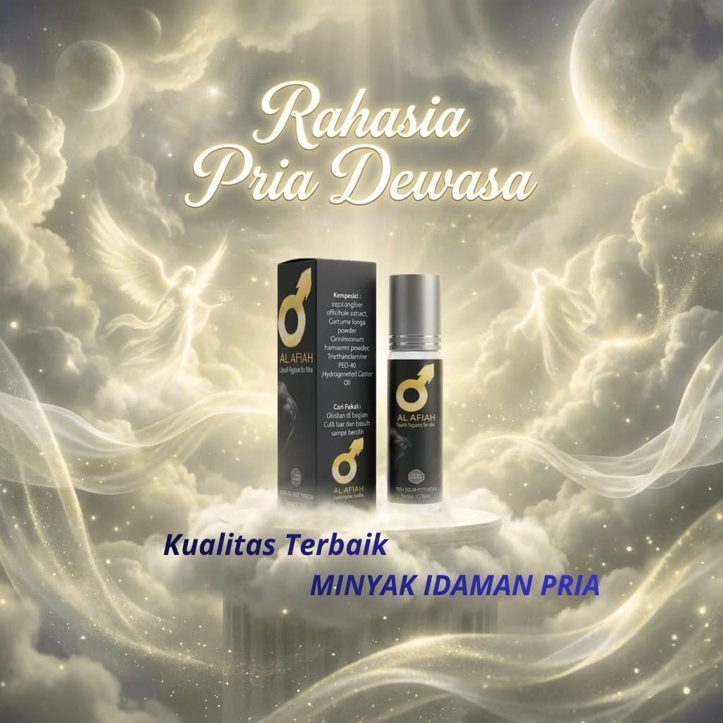 Al Afiah original 8ml BPOM herbal premium untuk perawatan pria dewasa