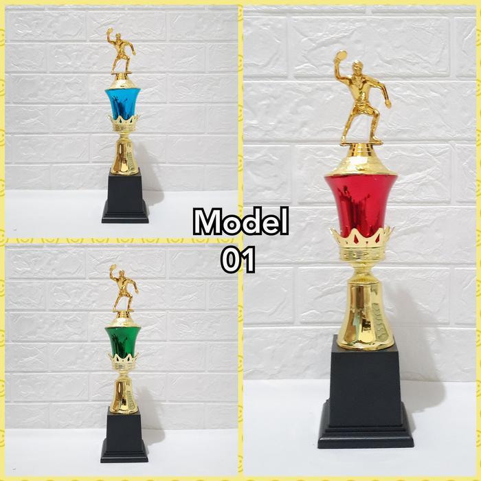 Piala Pingpong Piala Tenis Meja Model A - Model 01, Biru