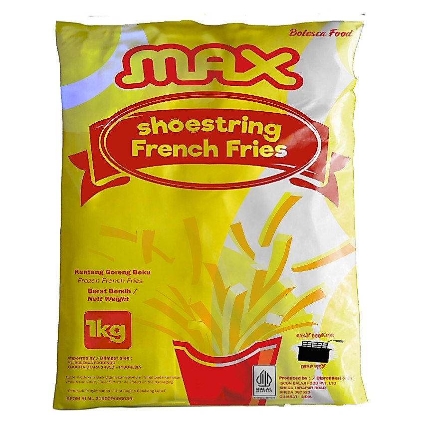 Max French Fries Shoestring 1kg