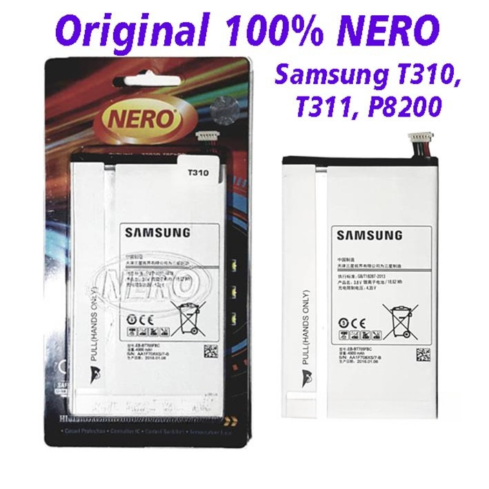 OTL.TOOLS Baterai Nero 100% SAMS Galaxy Tab 3 - 8.0" inch / SM-T310 / SM-T311 / P8200 / EB-BT705FBC 