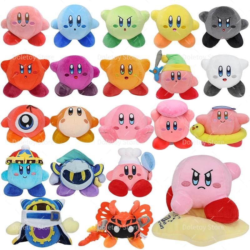 HOT Kirby Plush 25 Styles Kawaii Star Kirby Grey Ghost Kirby Pink Blue Green Red Plush Toy Cute Hear
