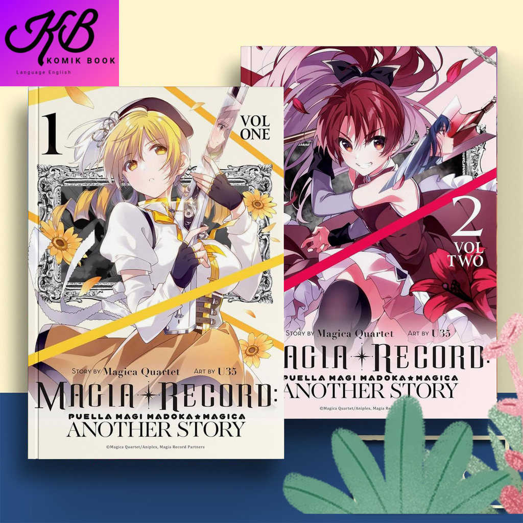 Magia Record: Puella Magi Madoka Magica Another Story, Vol. 1-2 ( Komik Manga ) by Noboru Akimoto