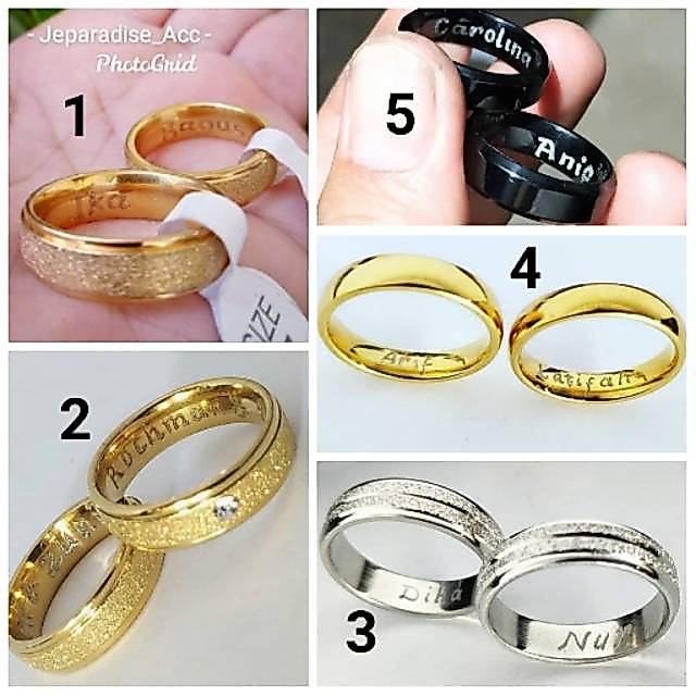 Cincin Ukir Nama