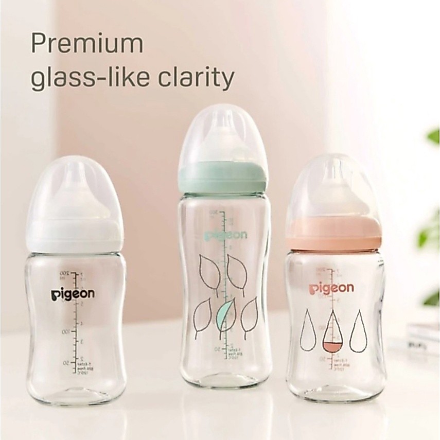 Pigeon soft touch premium clear T-ester 200ml & 300ml
