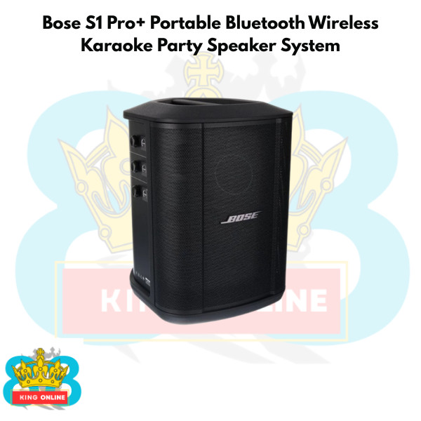 Bose S1 Pro+ Portable Bluetooth Wireless Karaoke Party Speaker System