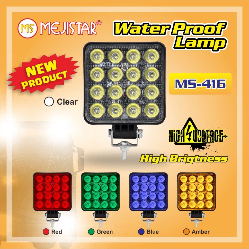 DNY MS 416 Fog Lamp Universal SMD / Lampu Kabut Led universal Mobil MS-416