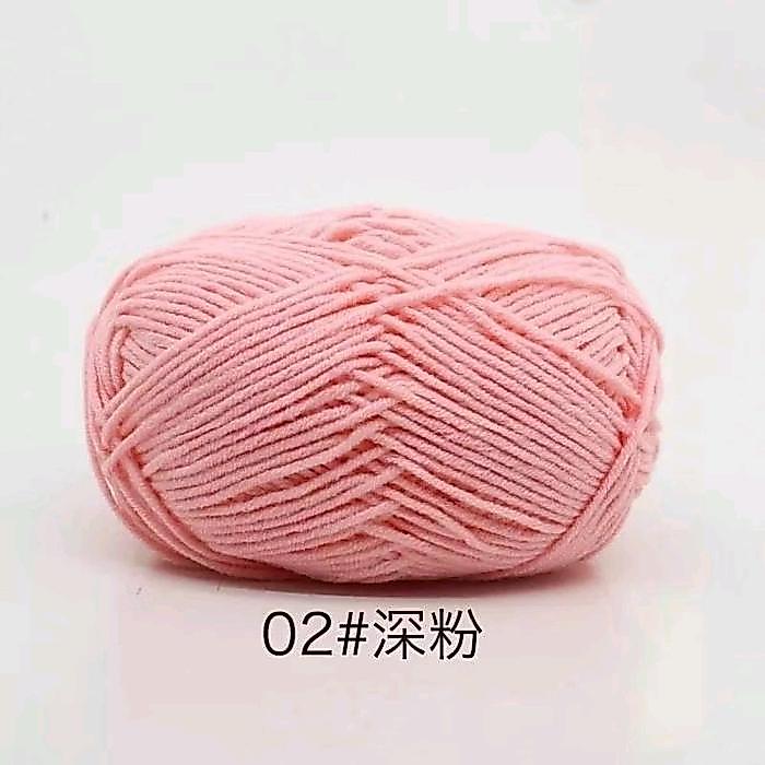Milk Cotton 4ply / Benang Rajut Katun Susu 4 ply