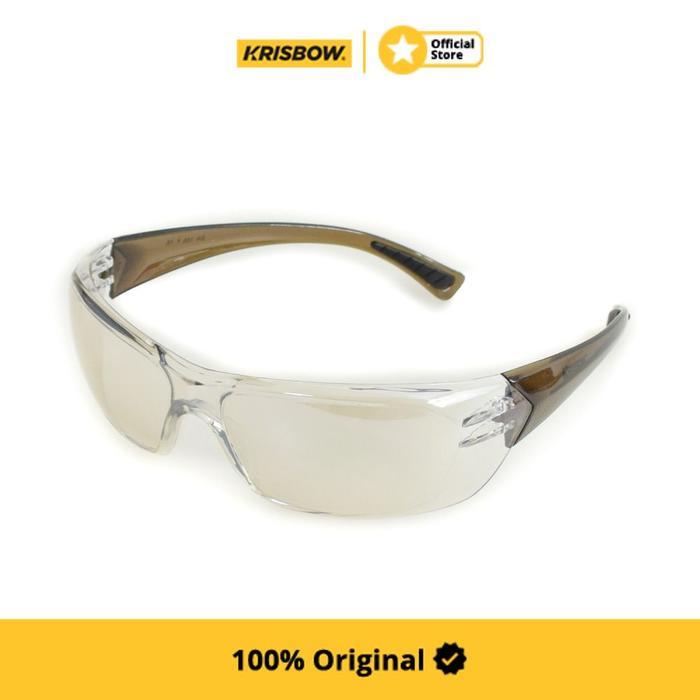 Krisbow Kacamata Pengaman Indoor Outdoor Safety Glasses Pelindung Mata APD Industri