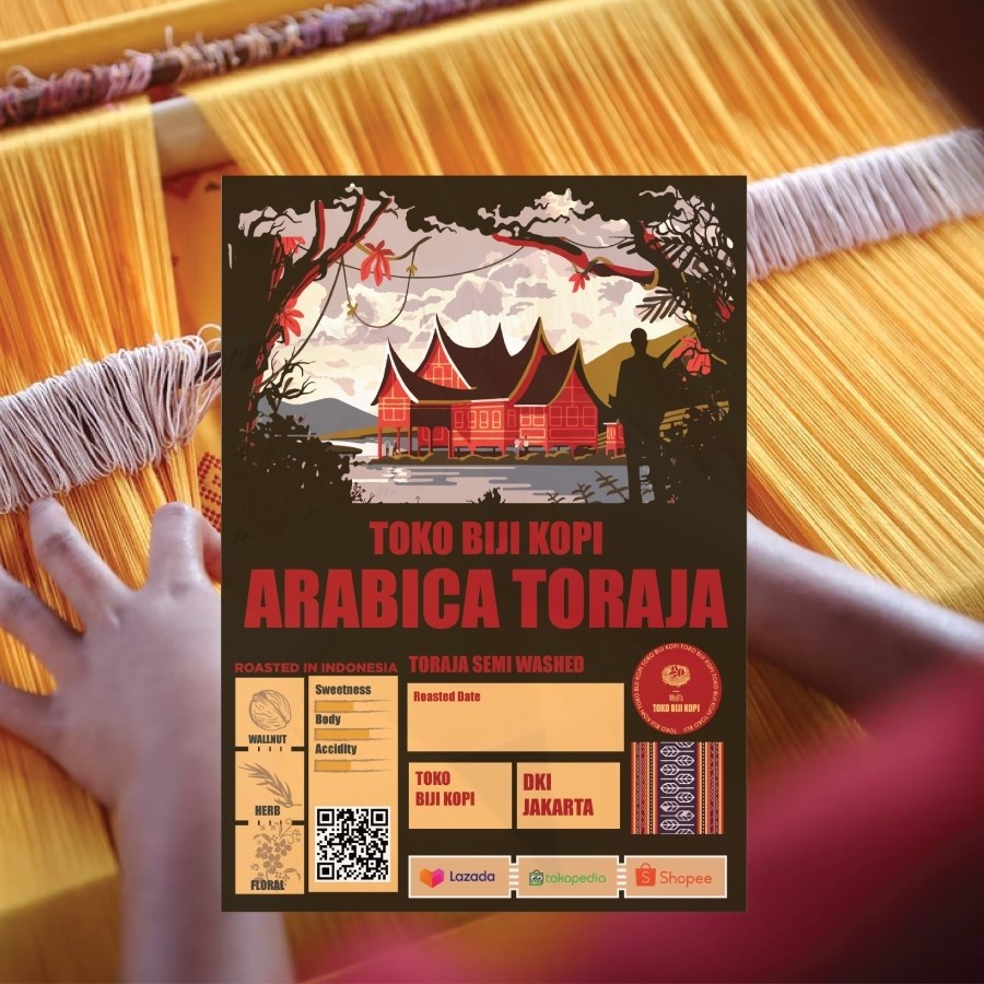 

JAMIN MURAH !!!Well's Toko Biji Kopi - KOPI ARABIKA TORAJA KALOSI SEMI WASH ROASTED BEAN - 250 GRAM - BIJI(BISA LANGSUNG ORDER)