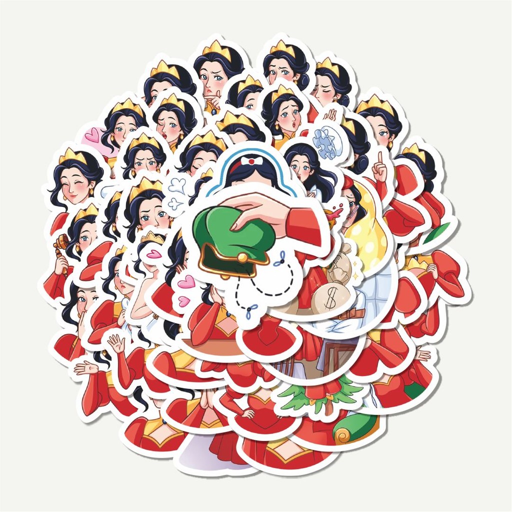 

Sticker Pack Stiker Kartun Funny Princess | Sticker TUMBLR | Stiker LAPTOP KOPER HELM