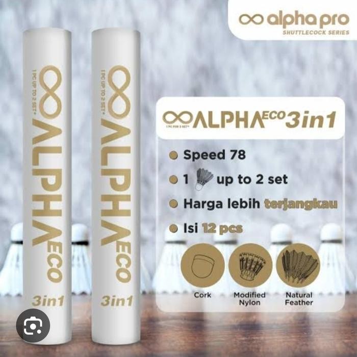 shuttlecock alpha 3 in 1 Echo