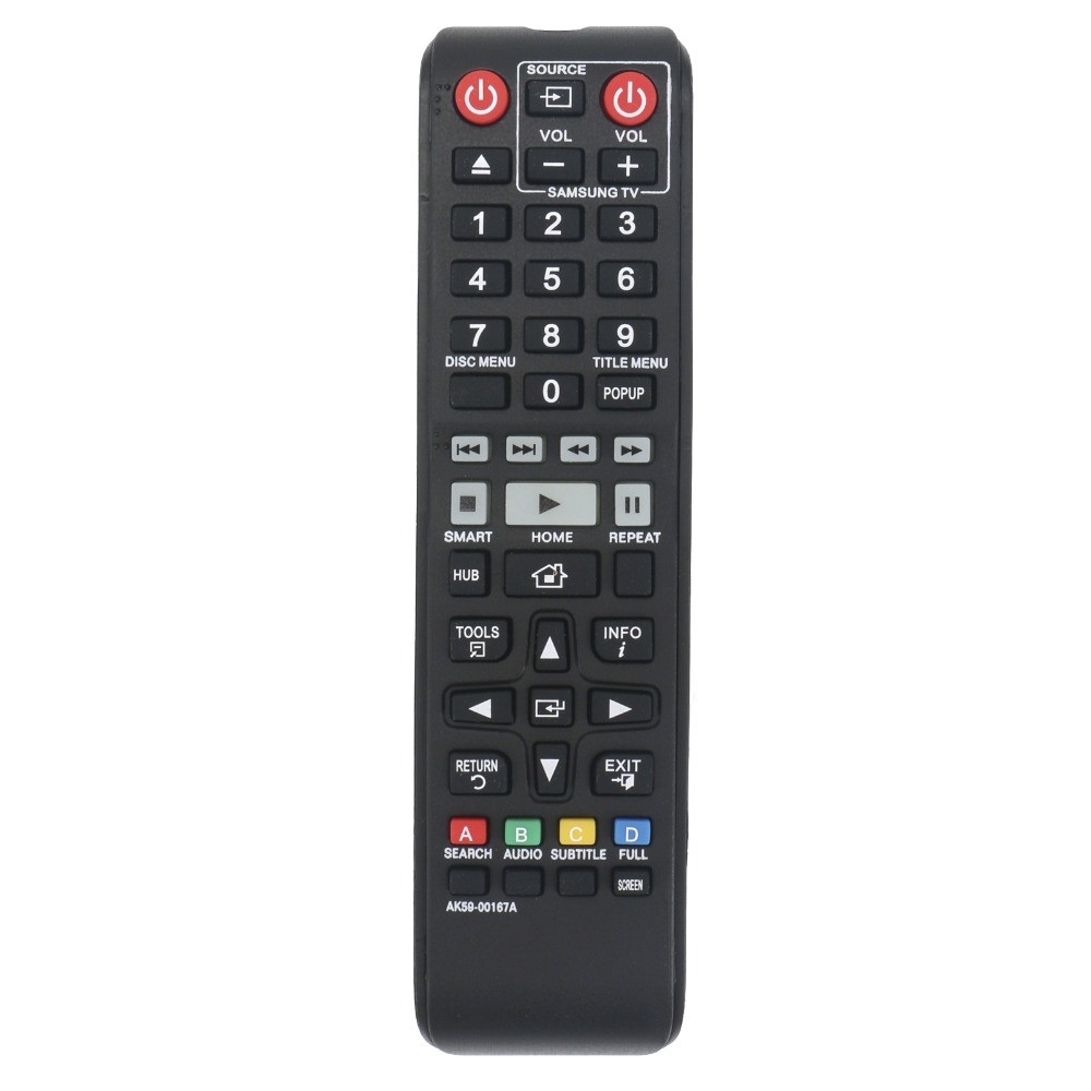 New AK59-00167A Replaced Remote Control fit for Samsung Blu-ray BD-J6300 BD-F7500 BD-J7500 DVD Playe